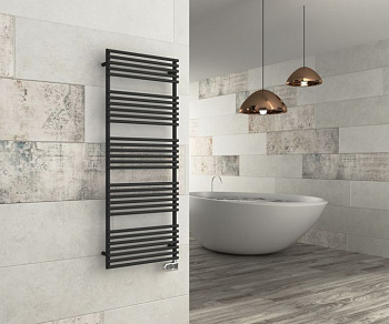 Полотенцесушитель Cordivari Gloria22 Electric 3581660050037 58х115 электрический черный матовый