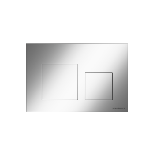 Клавиша смыва механическая Ceramica Nova Balance/Square CN12-002M цвет хром матовый - фото 2