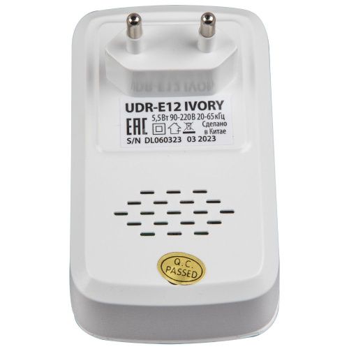 Ультразвуковой отпугиватель насекомых и грызунов Uniel UDR-E UDR-E12 Ivory - фото 3