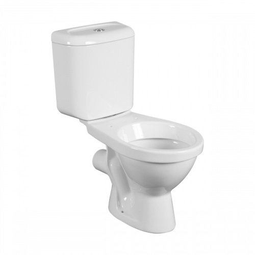 Унитаз-компакт напольный с бачком Jika Lyra 8242360002429 белый без сиденья каскадный смыв - фото 5