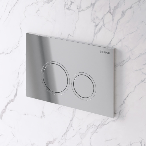 Клавиша смыва механическая Grossman Galaxy 700.K31.01.100.100 цвет хром - фото 3
