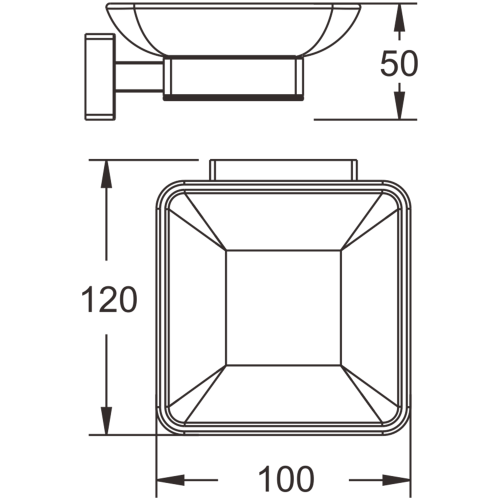 Мыльница BELZ B90402 - фото 3