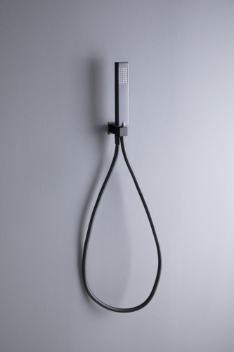 Душевой гарнитур Allen Brau Infinity 5.21021-31 настенный черный - фото 4