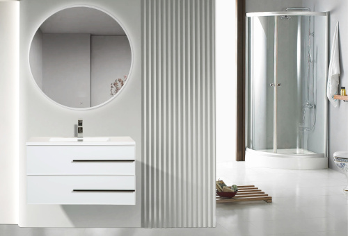 Тумба с раковиной Parly Bella Bella90 89,2х47,4х50 подвесная