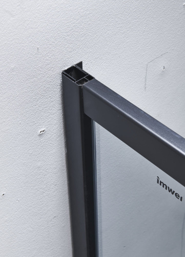 Душевой уголок Timo Imwei YL-9002B 90х90 стекло матовое профиль хром с поддоном - фото 4