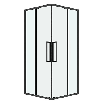 Душевой уголок Grossman Cosmo 300.K33.02.1010.42.00 100х100 стекло прозрачное профиль графит матовый без поддона