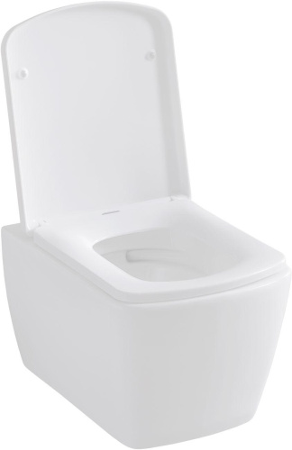 Чаша унитаза подвесная Allen Brau Liberty 4.33004.20 цвет белый без сиденья безободковая каскадный смыв - фото 5