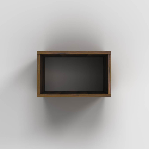 Полка Am.Pm Func M8FOH0401OF 40х35х25 подвесная цвет темное дерево