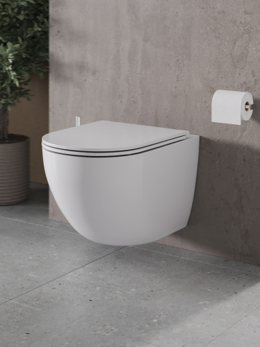 Комплект унитаз с инсталляцией и клавишей смыва Agger ATI03100+APB244 - фото 5