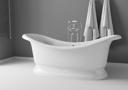 Ванна из литьевго мрамора Astra-Form Мальборо 01010031 189х87 отдельностоящая овальная - фото 4