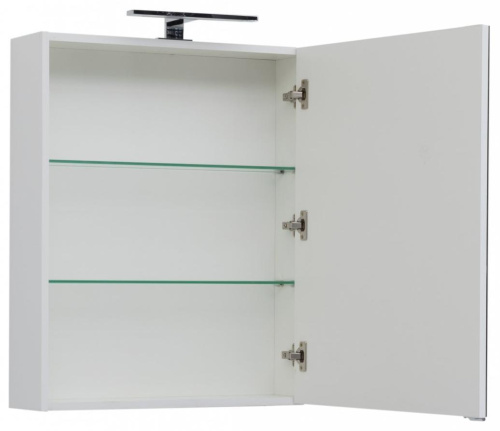 Зеркало-шкаф Aquanet Палермо 00203939 59х17х75 подвесной цвет белый - фото 5