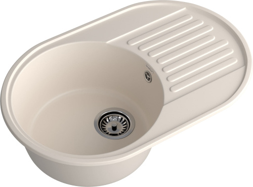 Кухонная мойка Granfest Quarz 18 белый 74х48 цвет белый поверхность матовая - фото 2