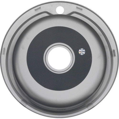 Кухонная мойка Melana 101D t (*12) 51х51 цвет хром - фото 3