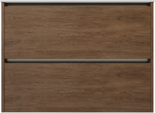 Тумба под раковину Allen Brau Activity 1.34013.NO 90х46х65 подвесная цвет зеленый/темное дерево - фото 3