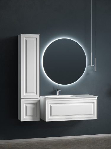 Тумба под раковину Sancos Very VR100LW 100х45х41 подвесная цвет белый - фото 3