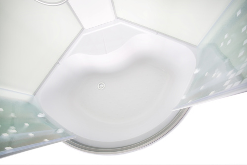 Душевая кабина AvaCan L910NGM 100х100 четверть круга без крыши ориентация универсальная - фото 5