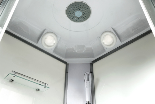 Душевая кабина AvaCan L908GM 80х80 четверть круга с крышей ориентация универсальная - фото 4