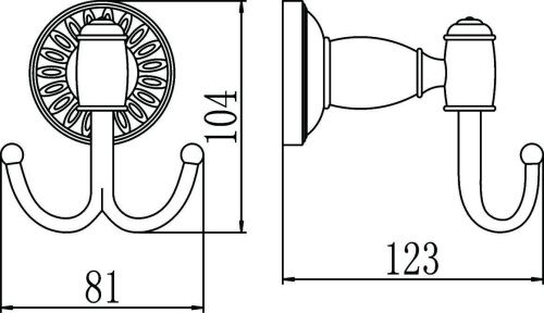 Крючок Savol S-006654C - фото 2