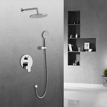 Душевая система Vincea Esse VSFW-1E1CH встраиваемая в стену