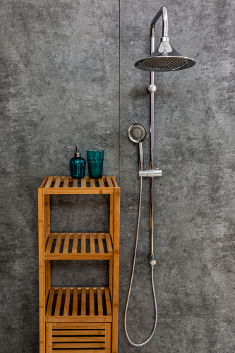 Душевая стойка Agger Retro A1993500 настенная цвет хром - фото 5