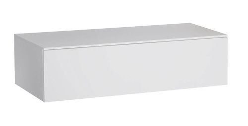 Тумба под раковину Jorno MODULARE Mdlr.01.100/P/W/JR 100х49х27 подвесная цвет белый