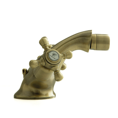 Смеситель Clever WITH2 ANTIGONA 61768 на биде бронза - фото 3