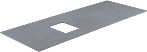 Столешница Allen Brau Infinity 1.21015.G 120х46 накладная цвет серый