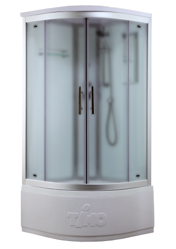 Душевая кабина Timo Standart T-6600SF 100х100 четверть круга с крышей ориентация универсальная - фото 5