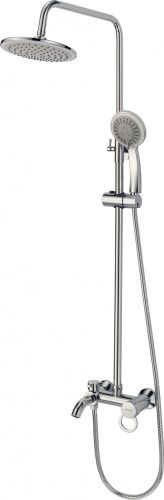 Душевая стойка Fmark FM2407 настенная цвет хром - фото 2