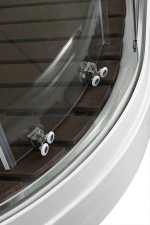 Душевая кабина AvaCan A A2912LLED 120х90 асимметричная с крышей ориентация левая
