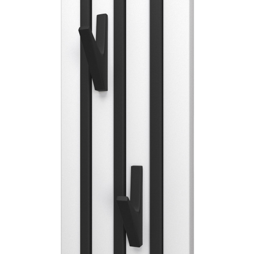 Полотенцесушитель Point Пиано PN19722WB 15х120 электрический белый/черный - фото 5