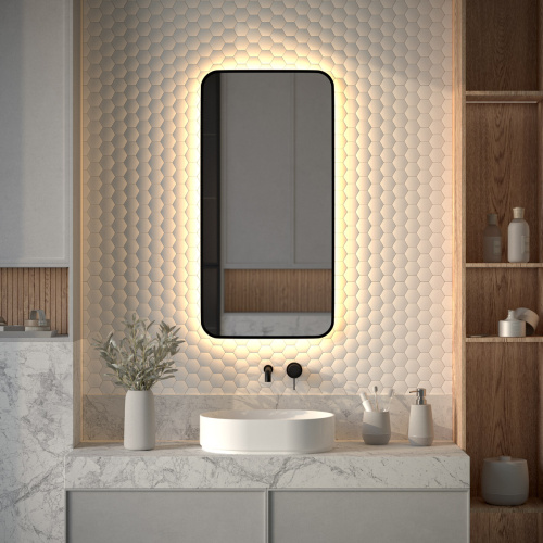 Зеркало в ванную Defesto AURA DF 2975 50х100 - фото 3