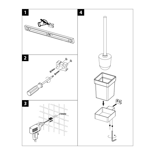 Ершик для унитаза LeMark Smooth line 9766021 - фото 5