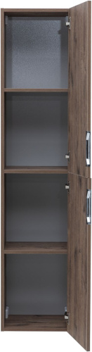 Шкаф-пенал Aquanet Алвита New 00334189 35х31х158 подвесной цвет коричневый - фото 3