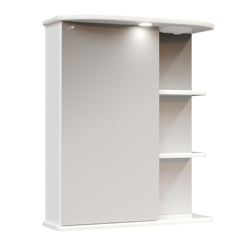 Зеркало-шкаф Onika Карина 205512 55х25х71 подвесной цвет белый