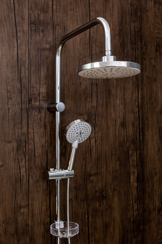 Душевая стойка Orange O-Shower OW02 настенная цвет хром - фото 4