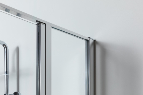 Душевая дверь Allen Brau Priority 3.31010.00 140х200 стекло прозрачное профиль хром глянцевый - фото 5