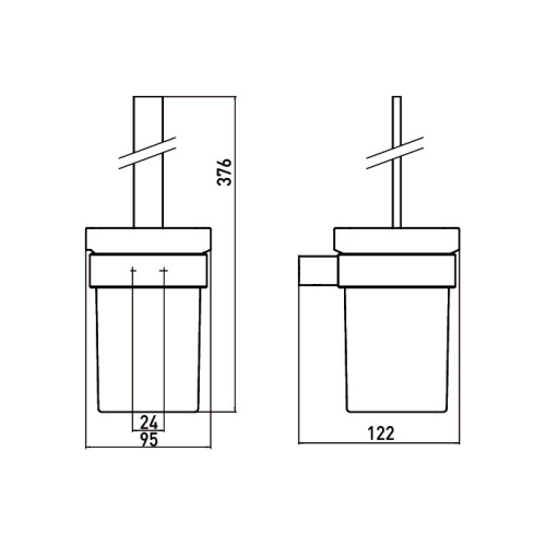 Ершик Emco Loft 0515 016 00 - фото 2