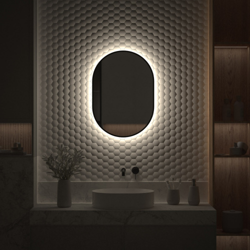 Зеркало в ванную Defesto AURA DF 2923 50х70 - фото 5