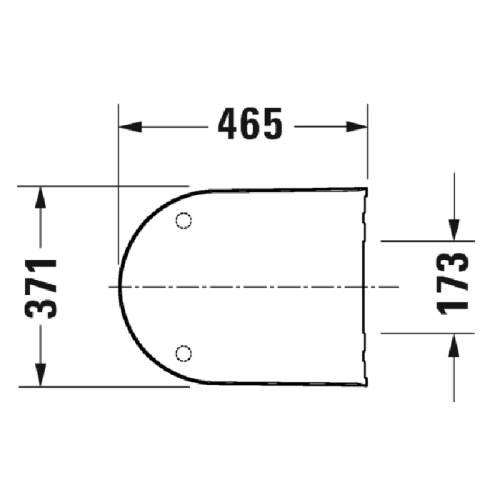 Крышка сиденье для унитаза Duravit White Tulip 27090000 - фото 2