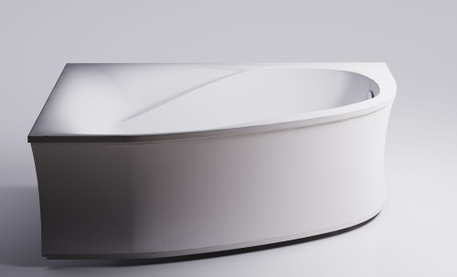 Ванна из литьевго мрамора Astra-Form Селена 01010039 170х100 угловая асимметричная с ножками - фото 5