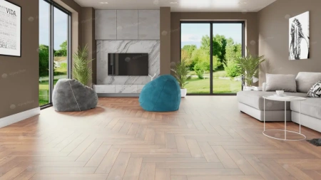 SPC ламинат Alpine Floor Parquet Premium ECO 19-2 MC Дуб Royal толщина 0.8 см 43 класс 600х125