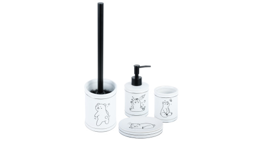 Ершик для унитаза Fixsen Teddy FX-600-5 - фото 4