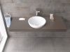 Раковина из сантехнического фарфора Vitra Metropole 5940B003-0012 50х50 накладная цвет белый без отверстий под смеситель