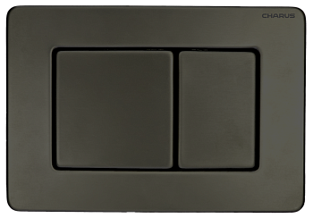 Клавиша смыва механическая CHARUS Robusto FP.310.GNM.05 цвет оружейная сталь