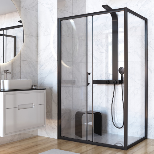 Душевая панель TalienteTA-G-TS1301B настенная прямоугольная - фото 2