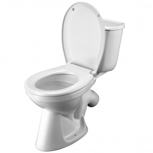 Унитаз-компакт напольный с бачком Santek Бриз 1WH202569 белый с сиденьем каскадный смыв - фото 2