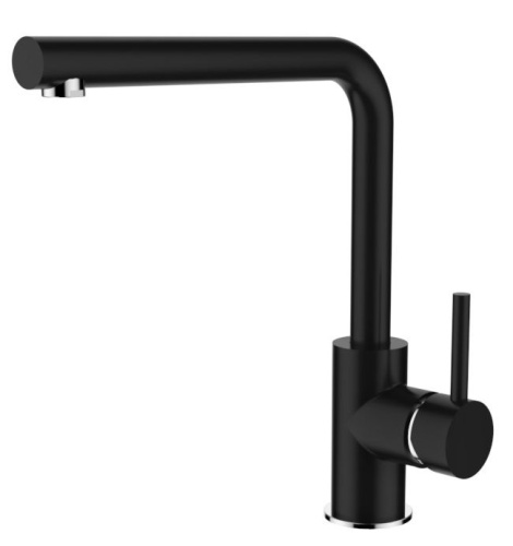 Смеситель для кухни AQG COLORS 05COL500NG на столешницу черный матовый