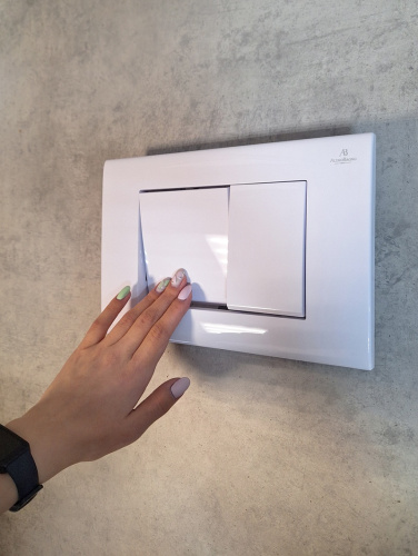 Клавиша смыва механическая AltroBagno Beni aggiuntivi AltroBagnoPFP001AQ цвет белый - фото 5