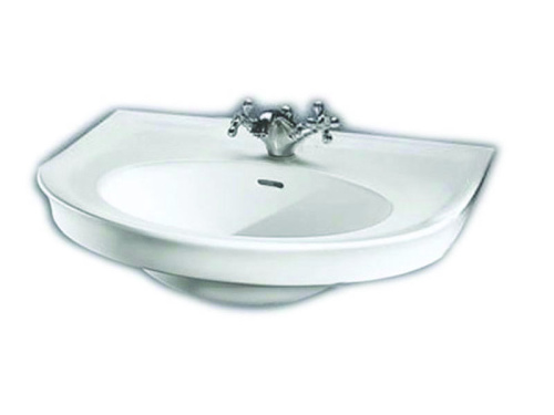 Раковина из санфаянса Hatria DOLCEVITA Y0EX01 70х55 подвесная цвет белый